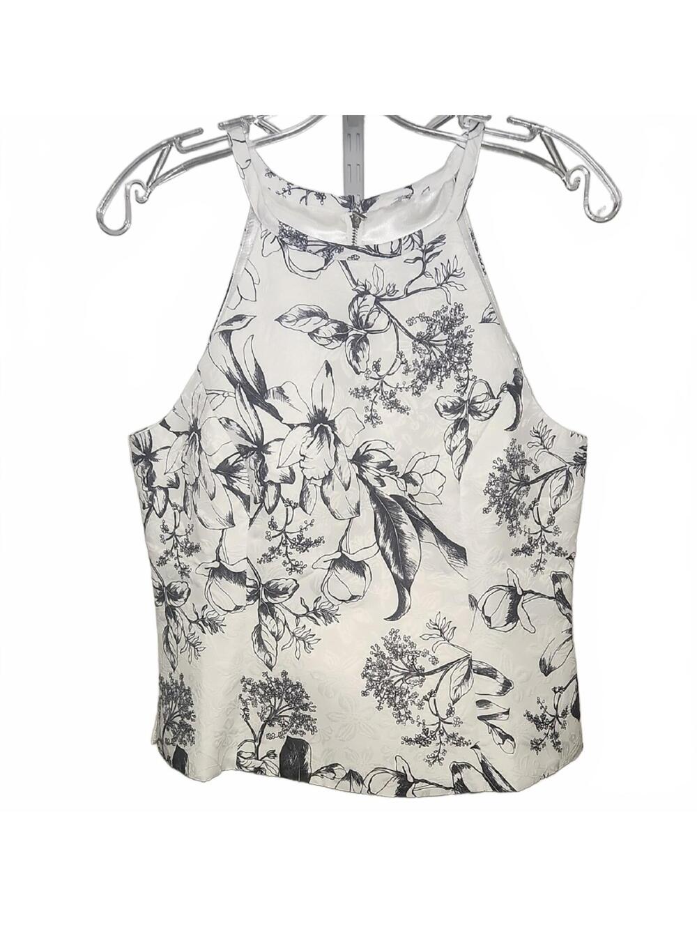 White House Black Market | Floral Strappy Top | 4